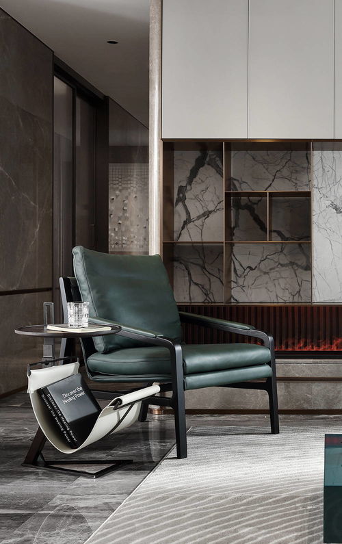 意式整裝家居空間卡薩米卡 265㎡高級灰，設(shè)計適度，生活有度